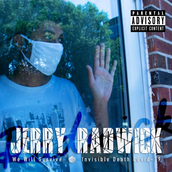 Cover art for the song "Invisible Death Covid-19" by Jerry Radwick